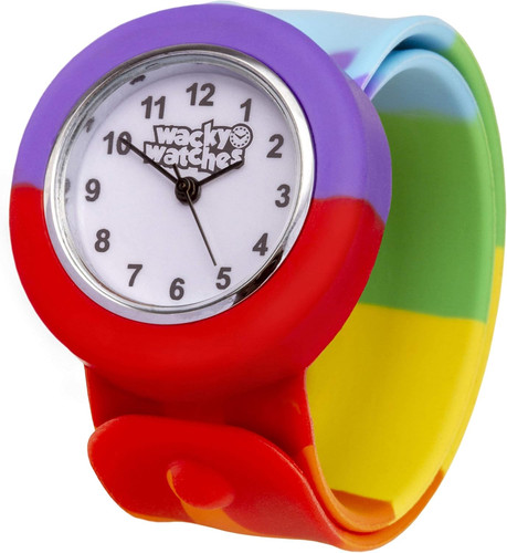 Multicolour wacky watch - watch, slap