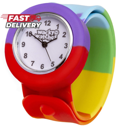 Multicolour wacky watch - wacky, slap