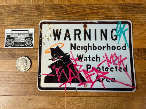 Saber hand tagged neighborhood - saber,
