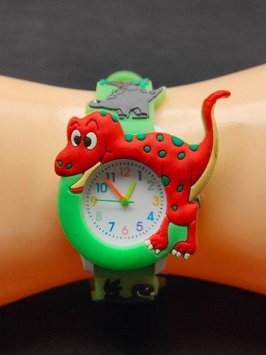 Kids dinosaur slap watch - kids, green