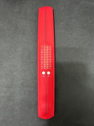 New led binary slap watch - binary,