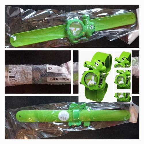 Cartoon crocodile slap - 3d,